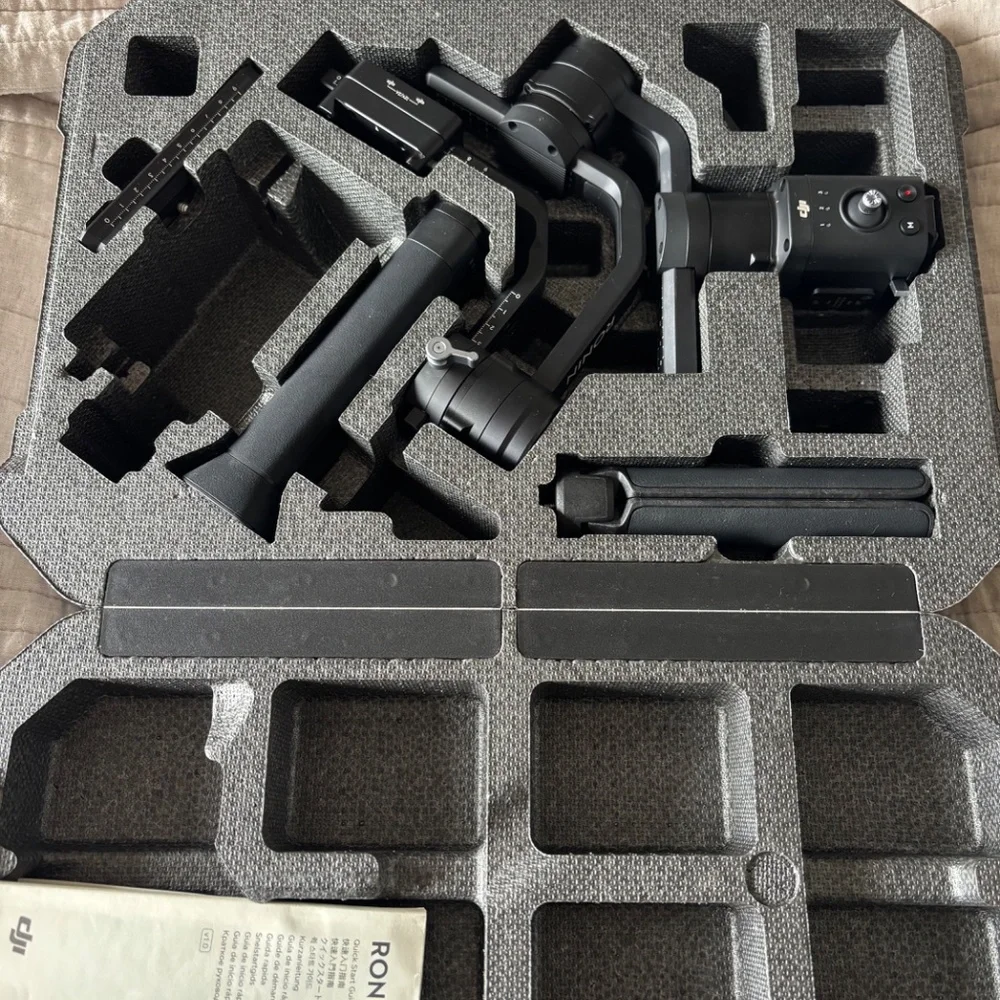 DJI Black Ronin-S Video Stabilizer for Smooth Footage